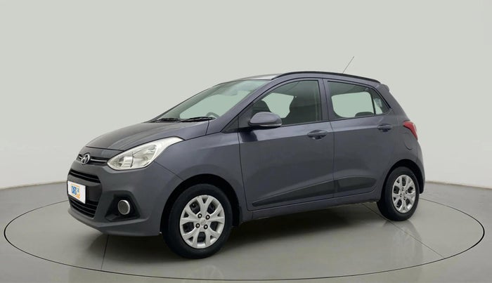 2015 Hyundai Grand i10 SPORTZ 1.2 KAPPA VTVT, Petrol, Manual, 96,335 km, Left Back Diagonal