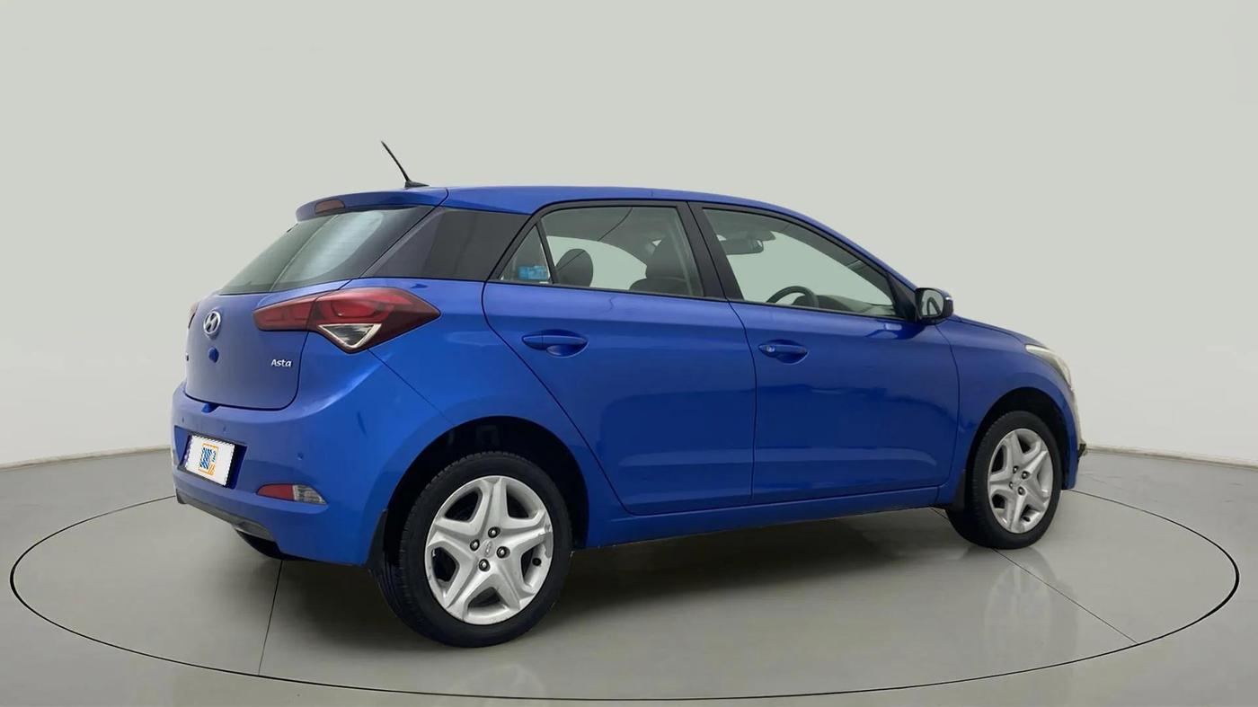 2017 Hyundai Elite i20 ASTA 1.2, Petrol, Manual, 33,801 km, Right Back Diagonal