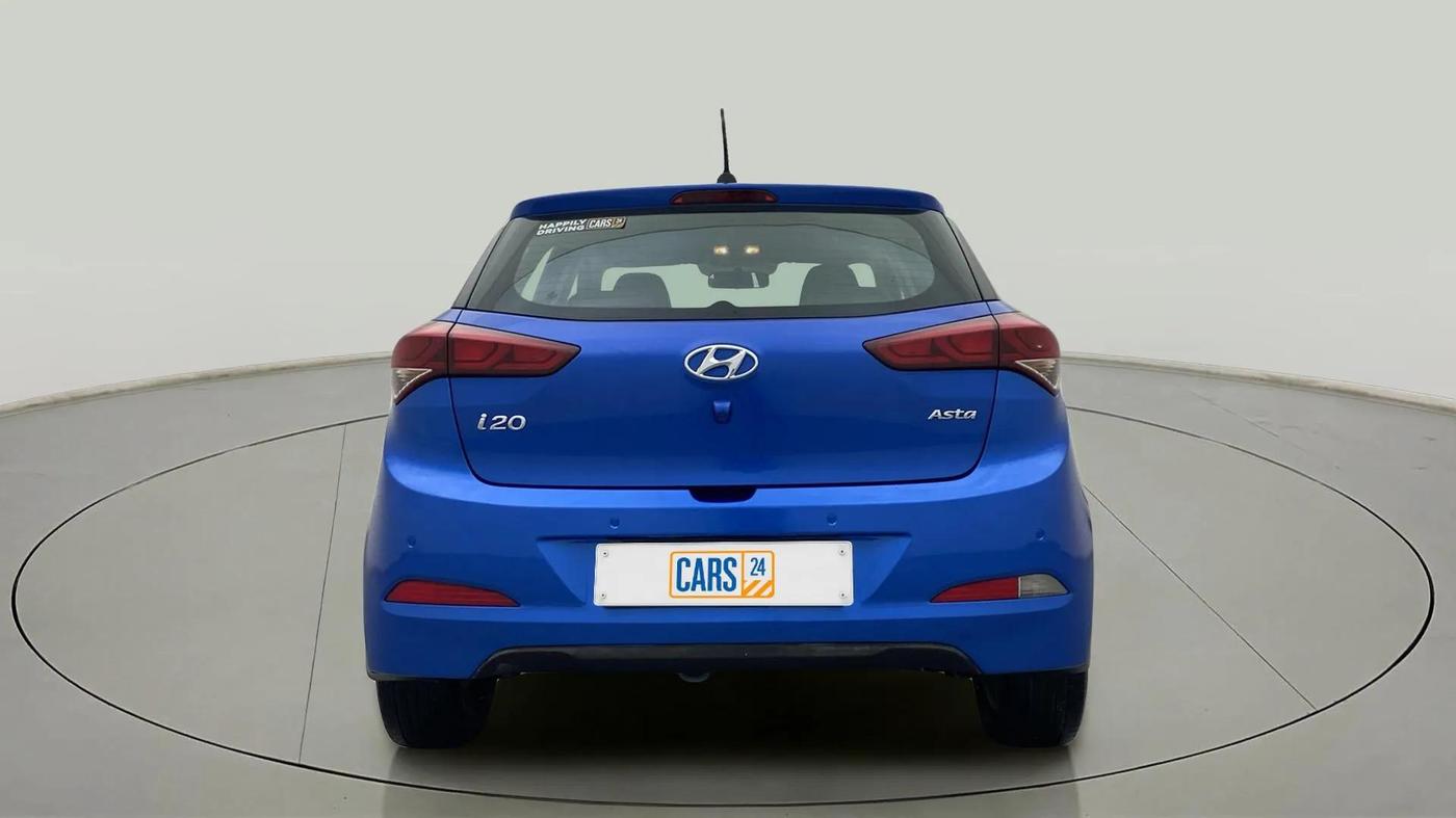 2017 Hyundai Elite i20 ASTA 1.2, Petrol, Manual, 33,801 km, Back/Rear