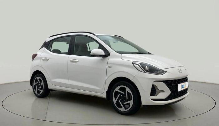 2023 Hyundai GRAND I10 NIOS SPORTZ AMT 1.2 KAPPA VTVT, Petrol, Automatic, 8,031 km, Right Front Diagonal
