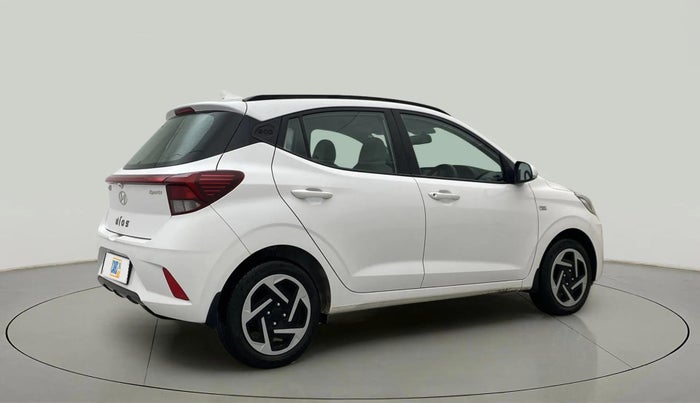 2023 Hyundai GRAND I10 NIOS SPORTZ AMT 1.2 KAPPA VTVT, Petrol, Automatic, 8,031 km, Right Back Diagonal
