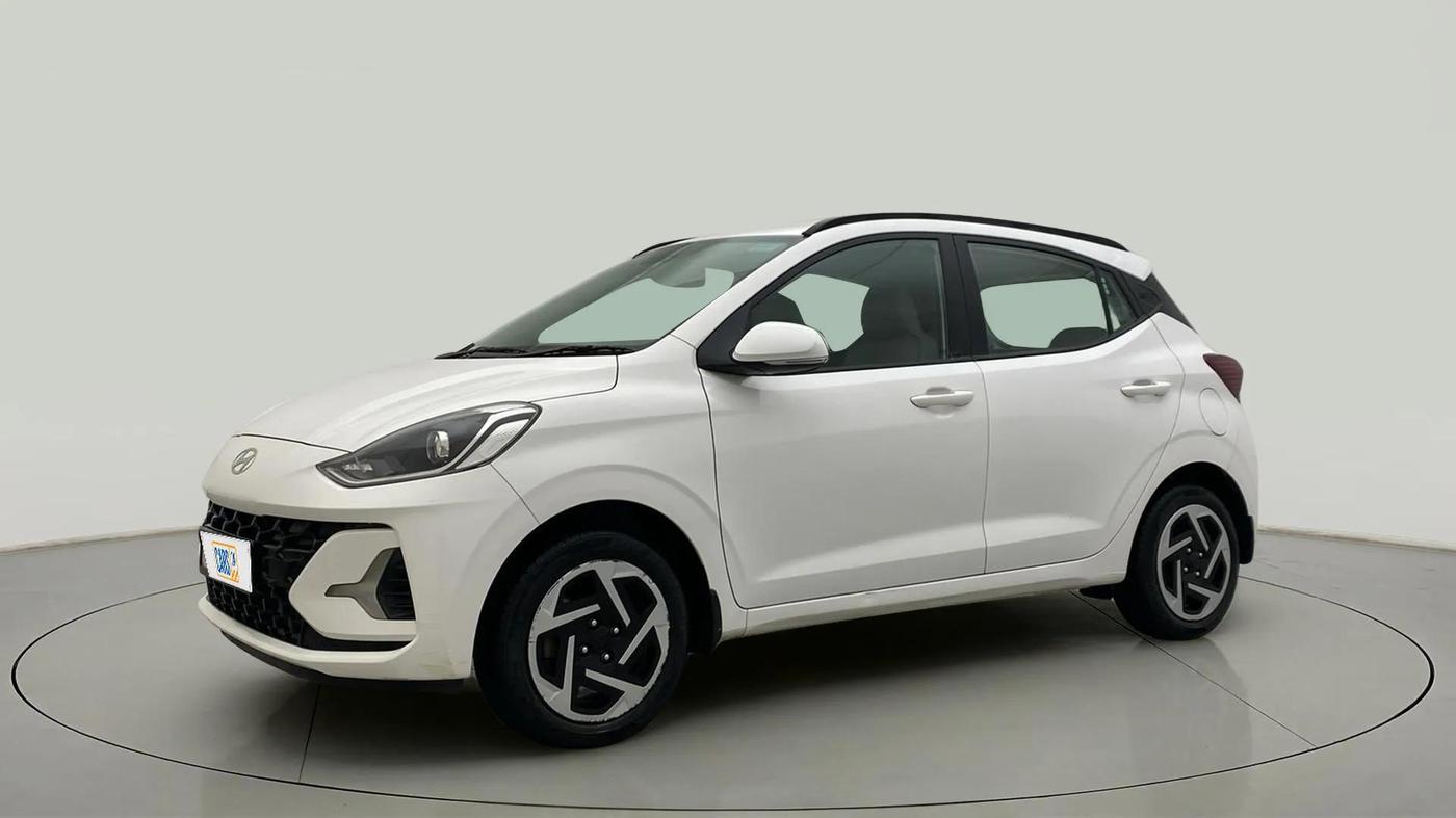 2023 Hyundai GRAND I10 NIOS SPORTZ AMT 1.2 KAPPA VTVT, Petrol, Automatic, 8,031 km, Left Front Diagonal