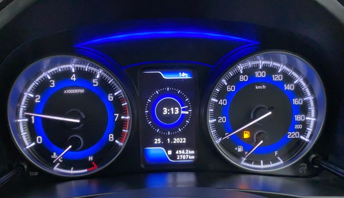 2019 Toyota Glanza G MT PETROL, Petrol, Manual, 2,881 km, Odometer View