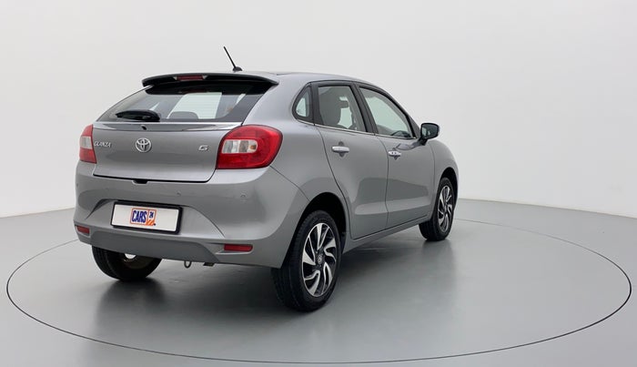 2019 Toyota Glanza G MT PETROL, Petrol, Manual, 2,881 km, Right Back Diagonal (45- Degree) View