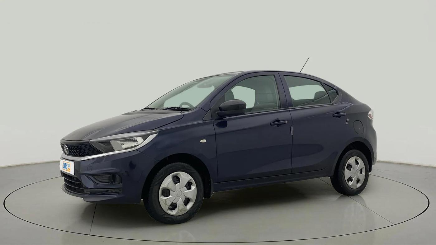 2022 Tata TIGOR XMA PETROL, Petrol, Automatic, 60,550 km, Left Front Diagonal