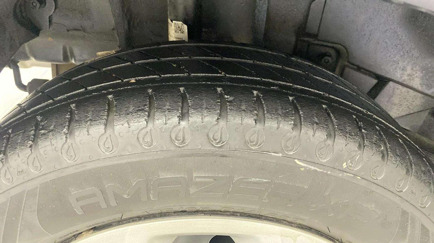 2022 Tata TIGOR XMA PETROL, Petrol, Automatic, 60,550 km, Right Rear Tyre Tread