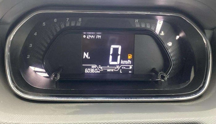 2022 Tata TIGOR XMA PETROL, Petrol, Automatic, 60,359 km, Odometer Image