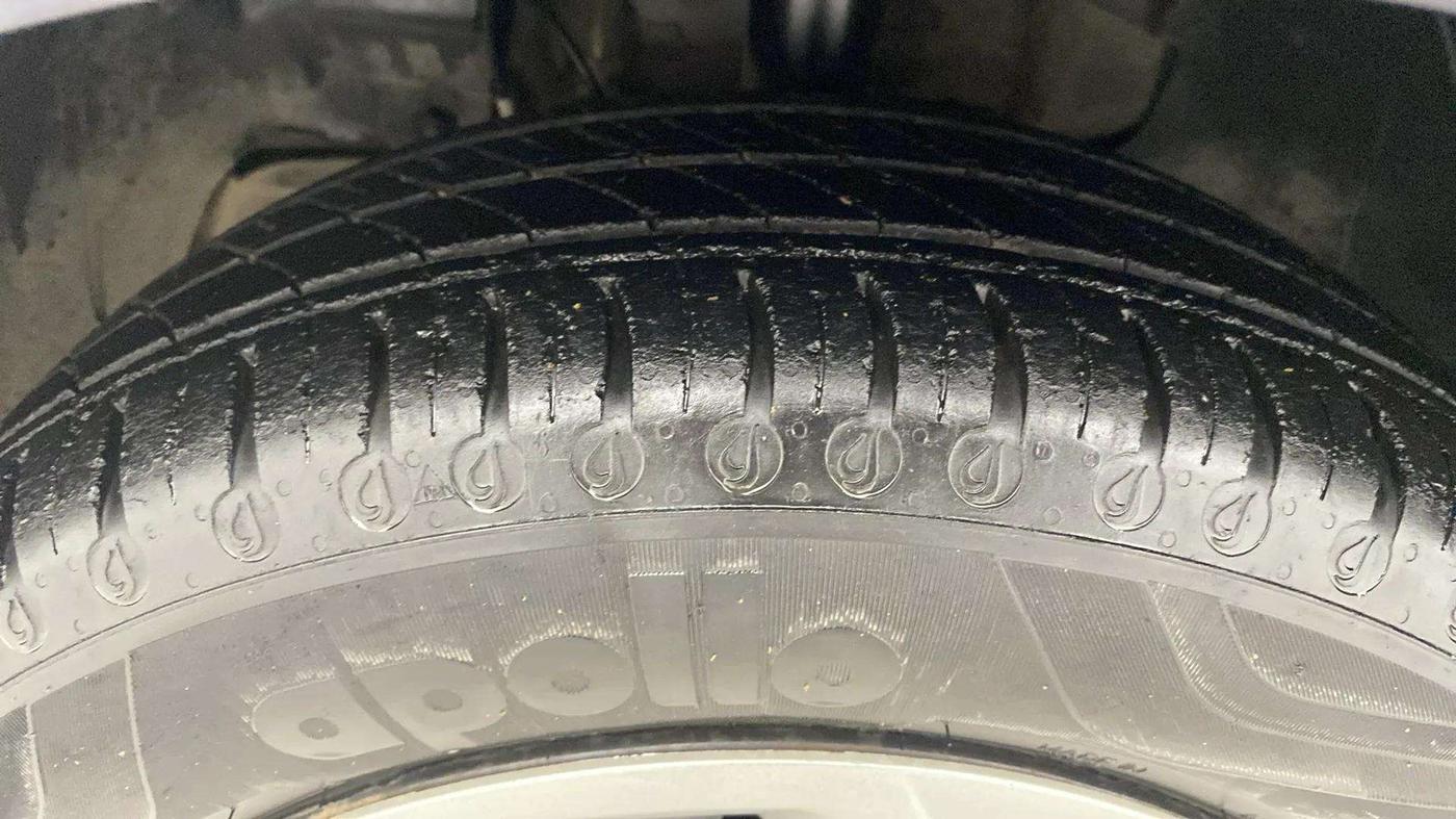 2022 Tata TIGOR XMA PETROL, Petrol, Automatic, 60,550 km, Left Front Tyre Tread
