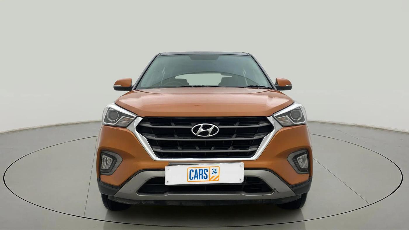 2019 Hyundai Creta SX AT 1.6 PETROL, Petrol, Automatic, 29,984 km, Front