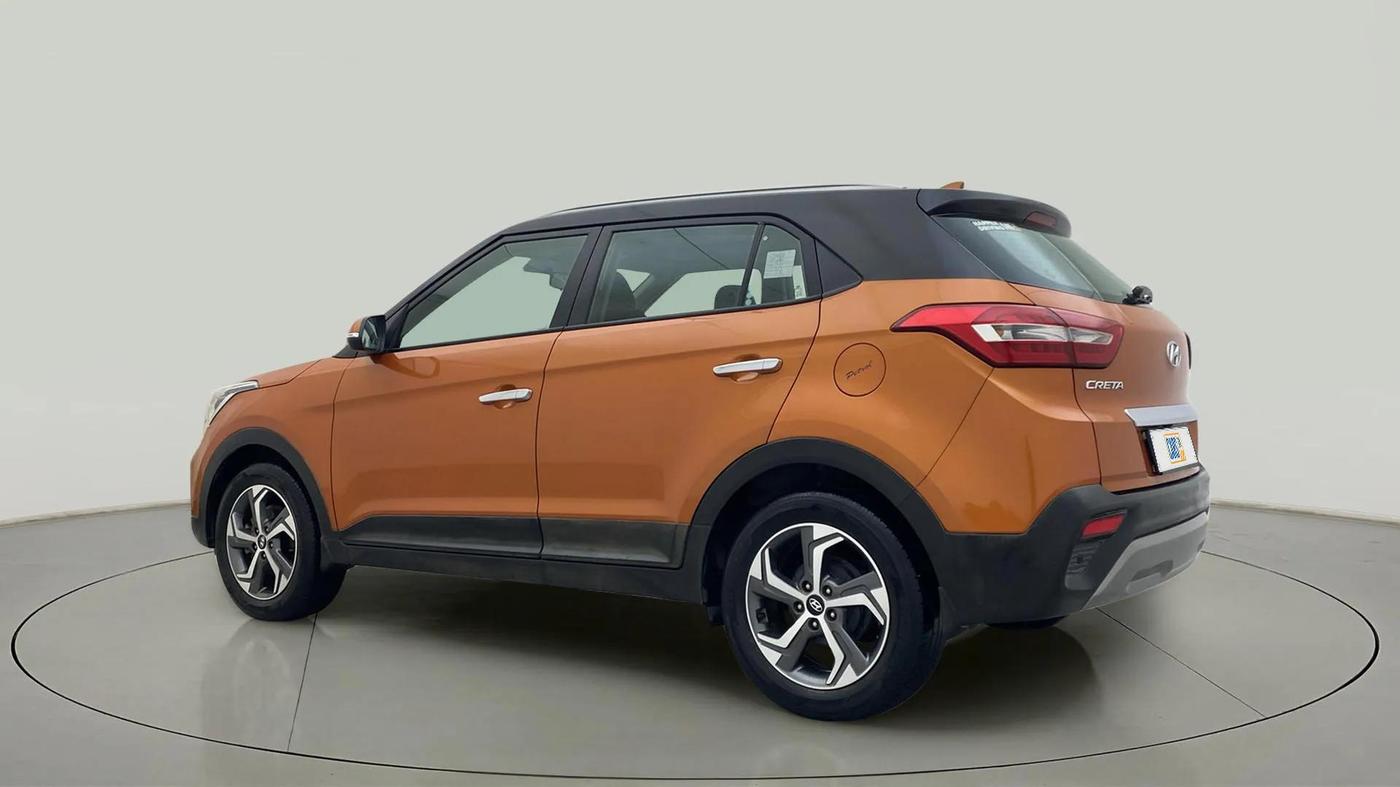 2019 Hyundai Creta SX AT 1.6 PETROL, Petrol, Automatic, 29,984 km, Left Back Diagonal