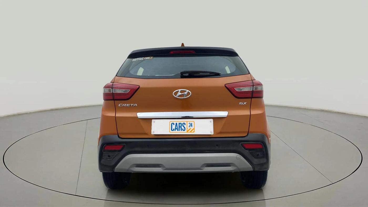 2019 Hyundai Creta SX AT 1.6 PETROL, Petrol, Automatic, 29,984 km, Back/Rear
