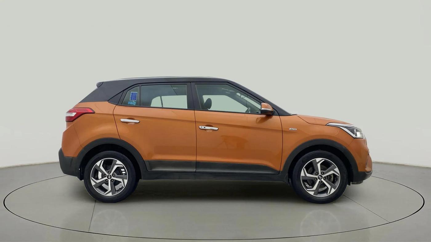 2019 Hyundai Creta SX AT 1.6 PETROL, Petrol, Automatic, 29,984 km, Right Side View