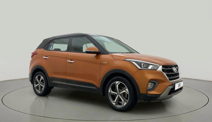 2019 Hyundai Creta SX AT 1.6 PETROL, Petrol, Automatic, 29,824 km, Right Front Diagonal