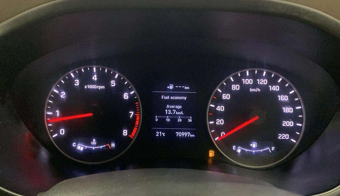 2018 Hyundai Elite i20 ASTA 1.2 (O), Petrol, Manual, 71,050 km, Odometer Image