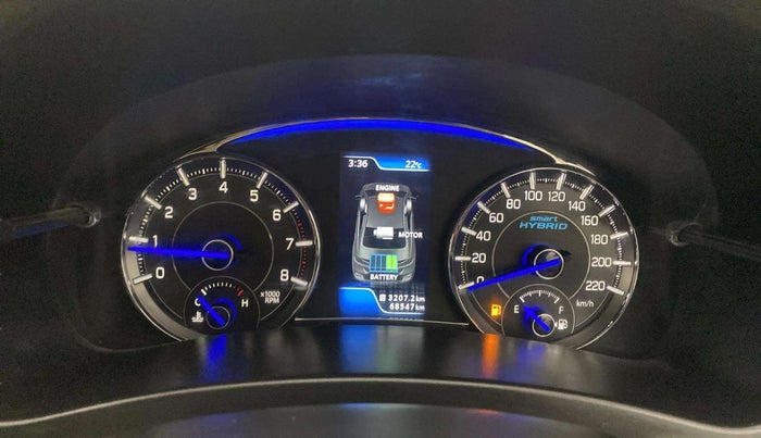 2019 Maruti Ciaz ALPHA 1.5 SHVS PETROL, Petrol, Manual, 68,510 km, Odometer Image