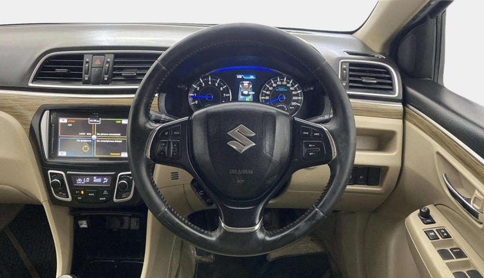 2019 Maruti Ciaz ALPHA 1.5 SHVS PETROL, Petrol, Manual, 68,510 km, Steering Wheel Close Up