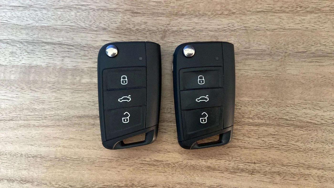 2022 Skoda KUSHAQ AMBITION 1.0L TSI AT, Petrol, Automatic, 21,749 km, Key Close Up