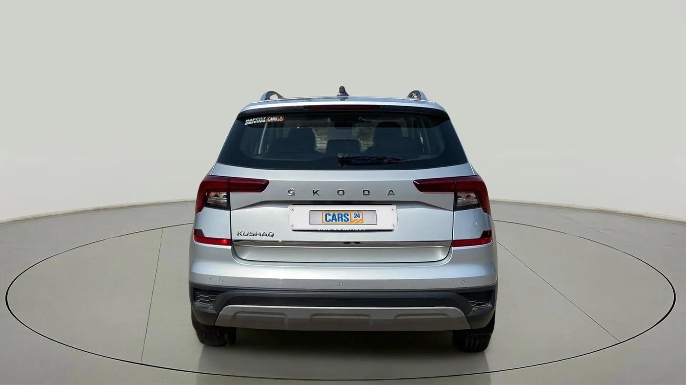 2022 Skoda KUSHAQ AMBITION 1.0L TSI AT, Petrol, Automatic, 21,749 km, Back/Rear