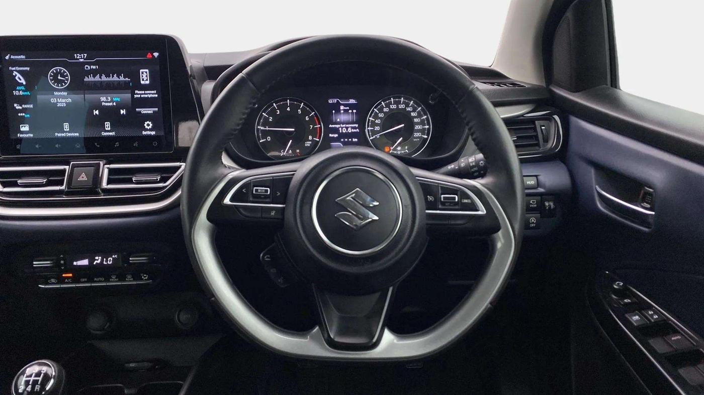 2022 Maruti Baleno ALPHA PETROL 1.2, Petrol, Manual, 17,457 km, Steering Wheel Close Up