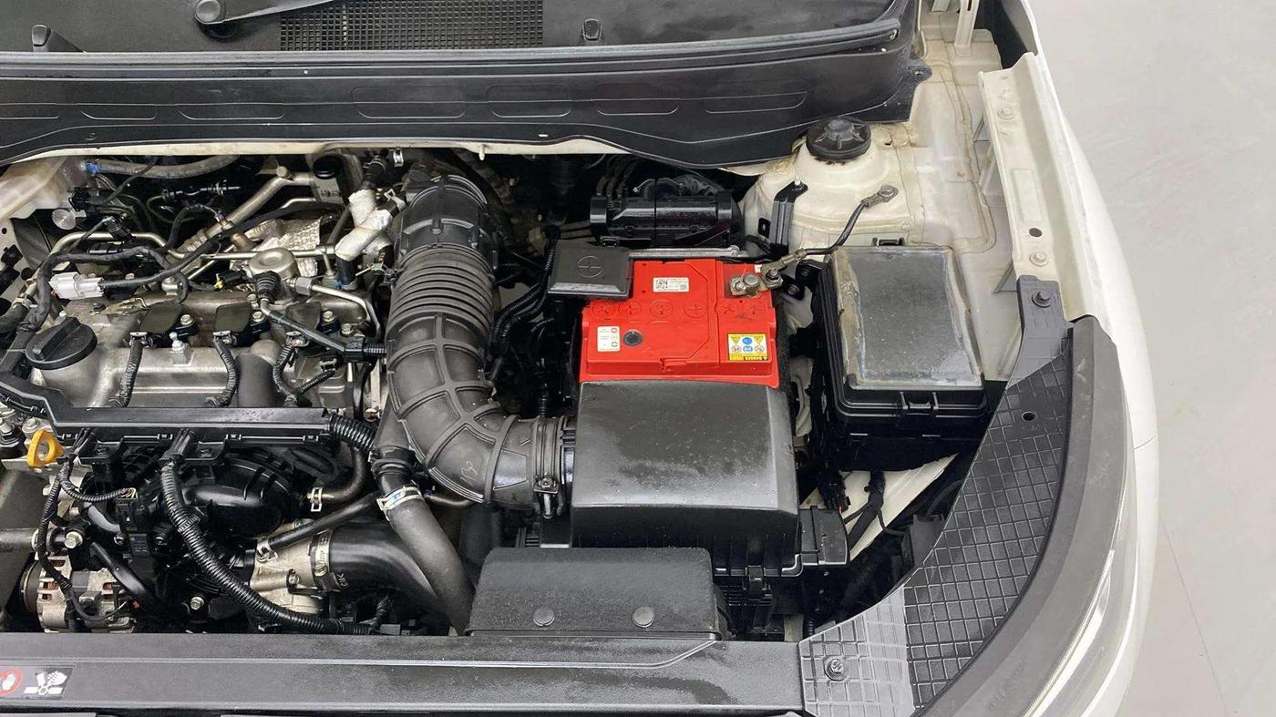2019 Hyundai VENUE SX 1.0 (O) TURBO, Petrol, Manual, 66,431 km, Engine View - Left
