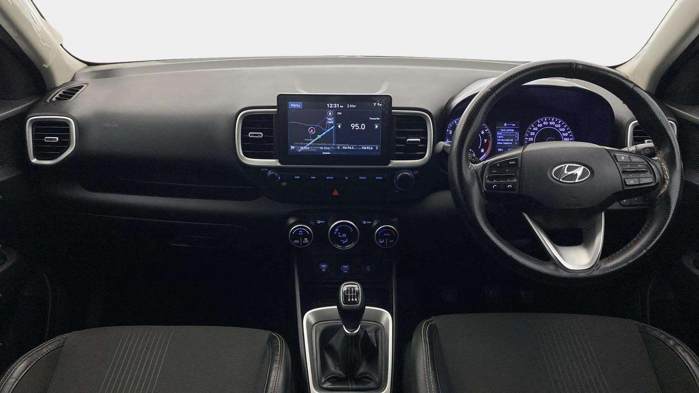 2019 Hyundai VENUE SX 1.0 (O) TURBO, Petrol, Manual, 66,431 km, Dashboard
