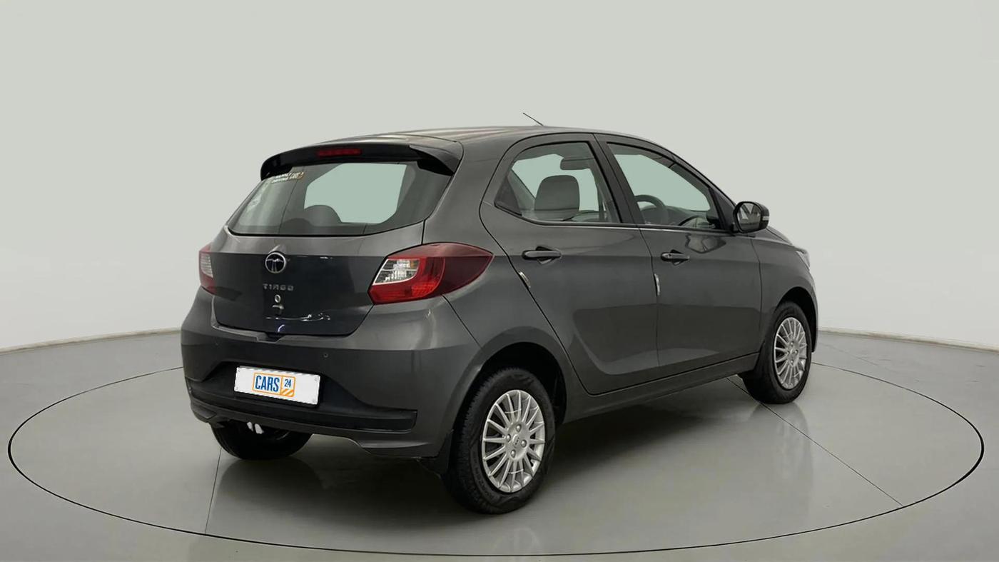 2024 Tata Tiago XTA CNG , CNG, Automatic, 13,315 km, Right Back Diagonal