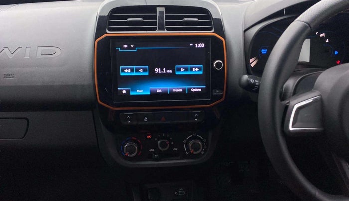 2021 Renault Kwid CLIMBER 1.0 (O), Petrol, Manual, 23,597 km, Infotainment system - Rear speakers missing / not working