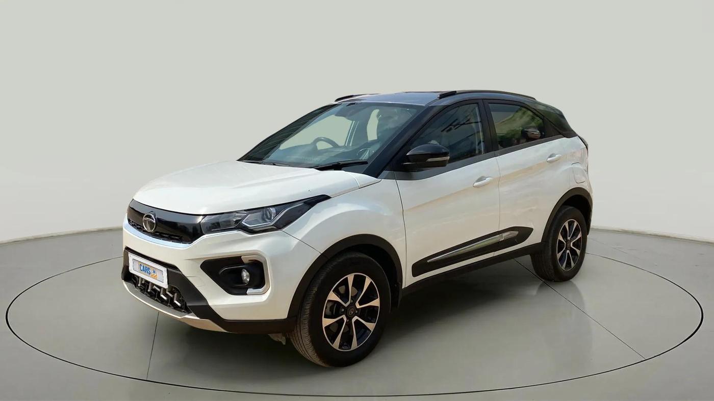 2021 Tata NEXON XZ PLUS DIESEL SUNROOF, Diesel, Manual, 53,450 km, Left Front Diagonal