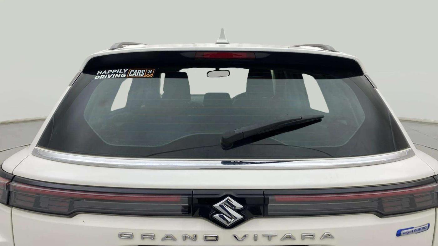2023 Maruti Grand Vitara ALPHA SMART HYBRID, Petrol, Manual, 36,443 km, Rear Windshield