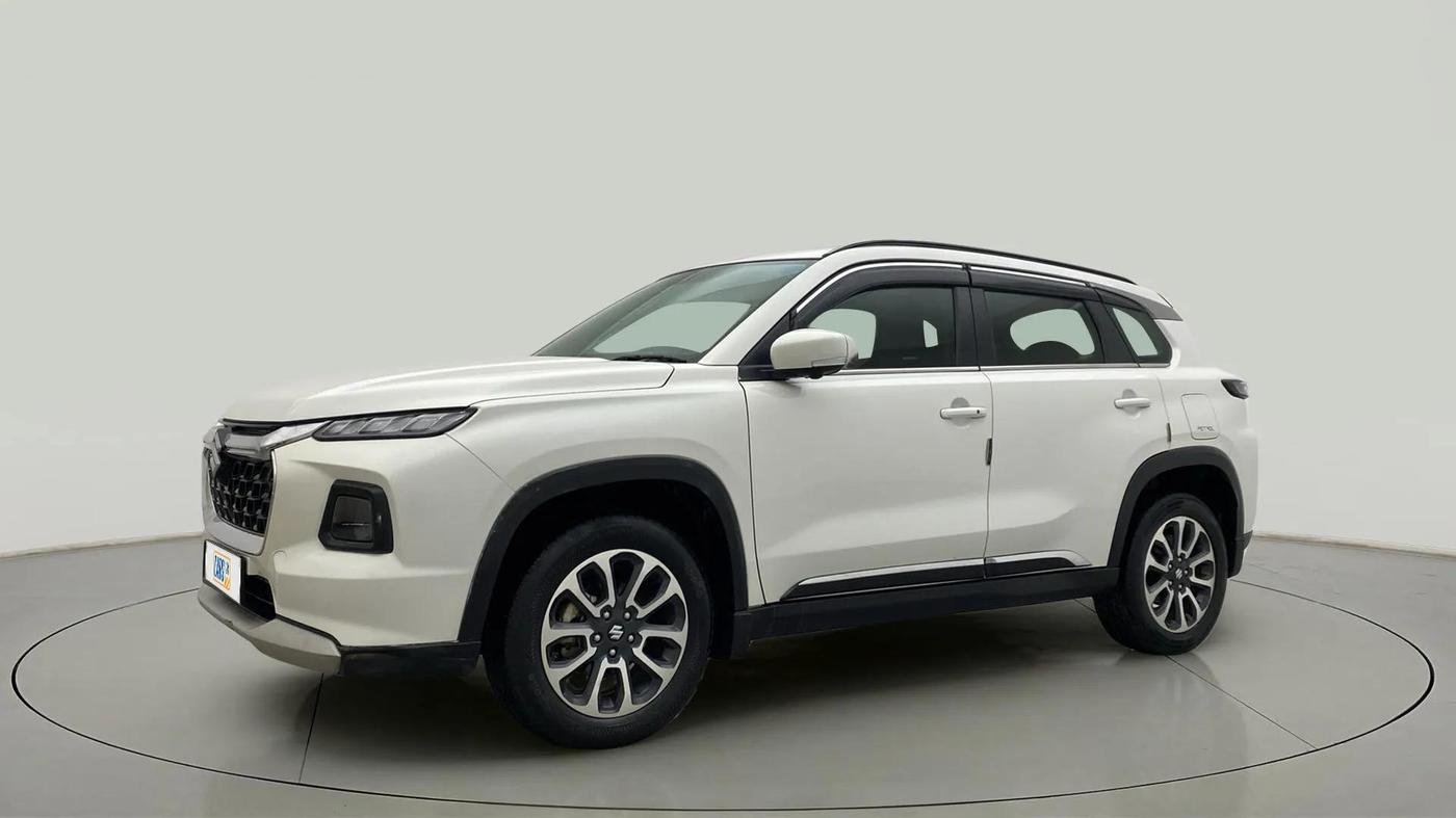 2023 Maruti Grand Vitara ALPHA SMART HYBRID, Petrol, Manual, 36,443 km, Left Front Diagonal