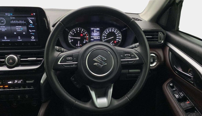 2023 Maruti Grand Vitara ALPHA SMART HYBRID, Petrol, Manual, 36,386 km, Steering Wheel Close Up