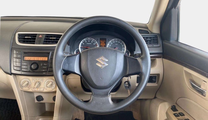 2013 Maruti Swift Dzire VXI, Petrol, Manual, 69,007 km, Steering Wheel Close Up