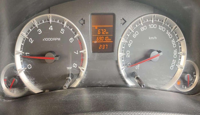 2013 Maruti Swift Dzire VXI, Petrol, Manual, 69,007 km, Odometer Image