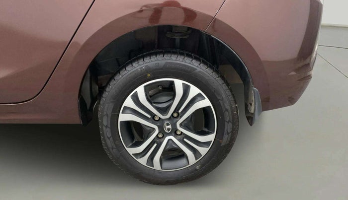 2022 Tata TIGOR XZ PLUS CNG, CNG, Manual, 49,434 km, Left Rear Wheel