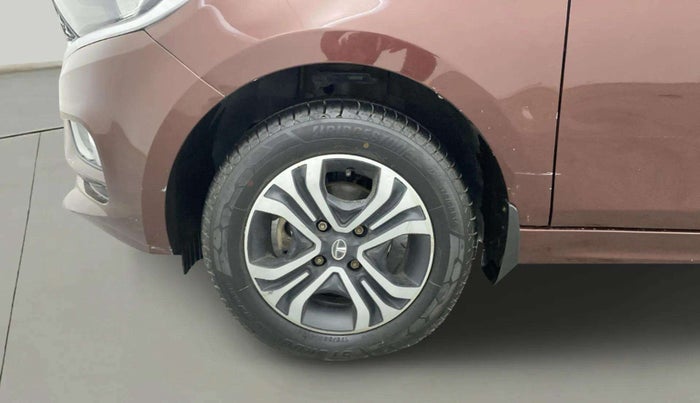 2022 Tata TIGOR XZ PLUS CNG, CNG, Manual, 49,434 km, Left Front Wheel