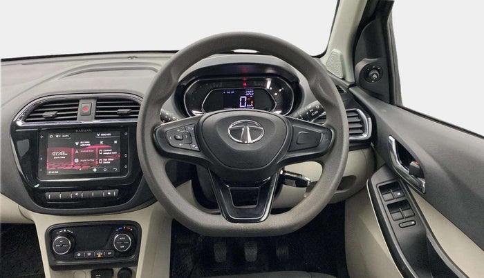 2023 Tata Tiago XZ PLUS PETROL, Petrol, Manual, 22,980 km, Steering Wheel Close Up