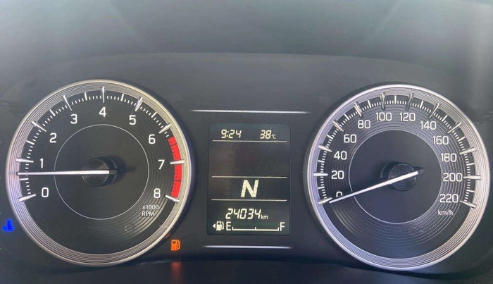 2023 Maruti Baleno DELTA 1.2 AGS, Petrol, Automatic, 24,005 km, Odometer Image