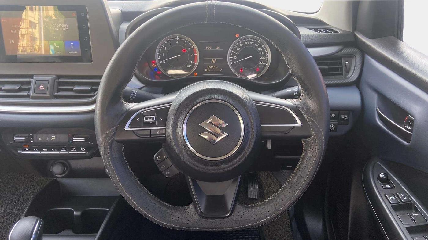 2023 Maruti Baleno DELTA 1.2 AGS, Petrol, Automatic, 24,046 km, Steering Wheel Close Up