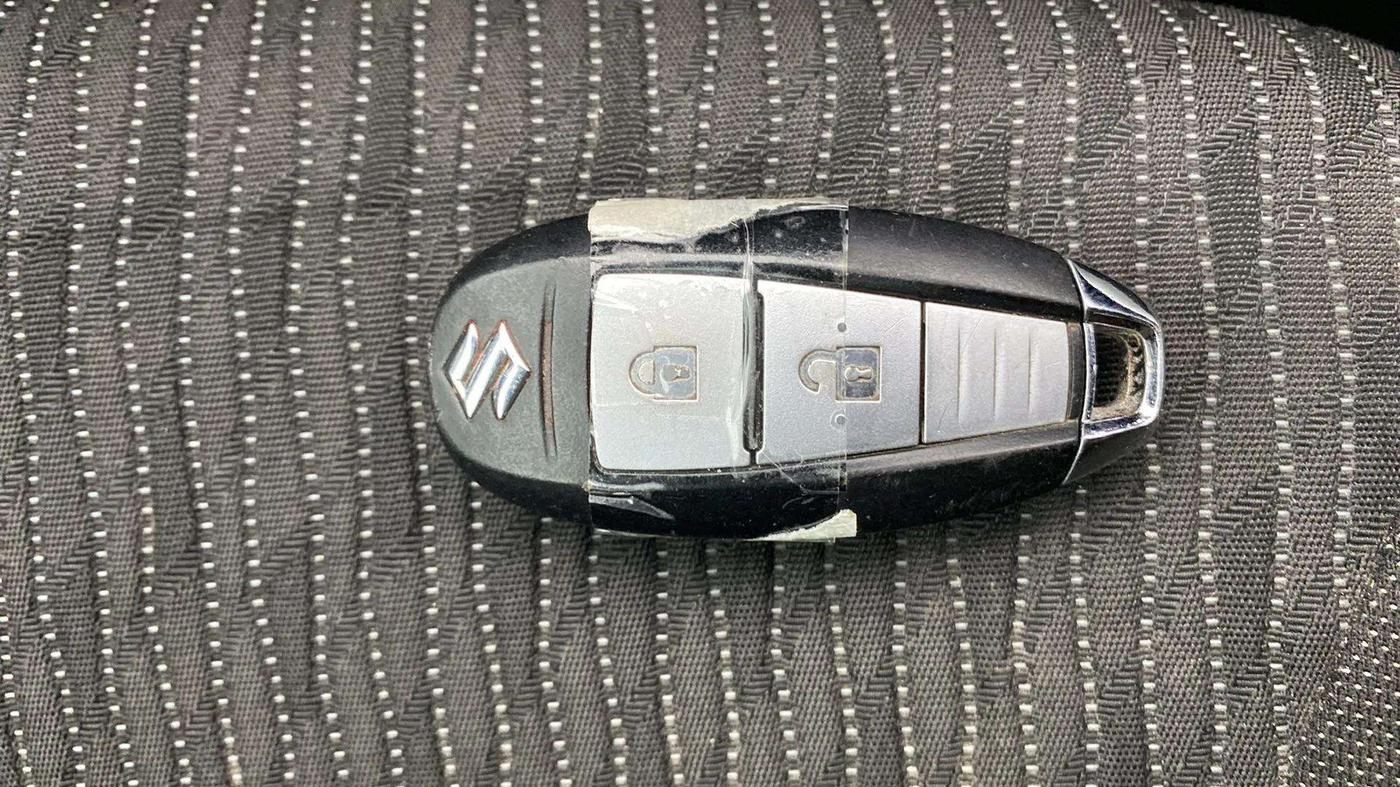 2018 Maruti Baleno ALPHA CVT PETROL 1.2, Petrol, Automatic, 57,234 km, Key Close Up