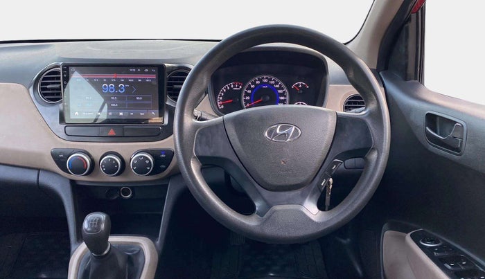 2017 Hyundai Grand i10 MAGNA 1.2 KAPPA VTVT, Petrol, Manual, 42,681 km, Steering Wheel Close Up