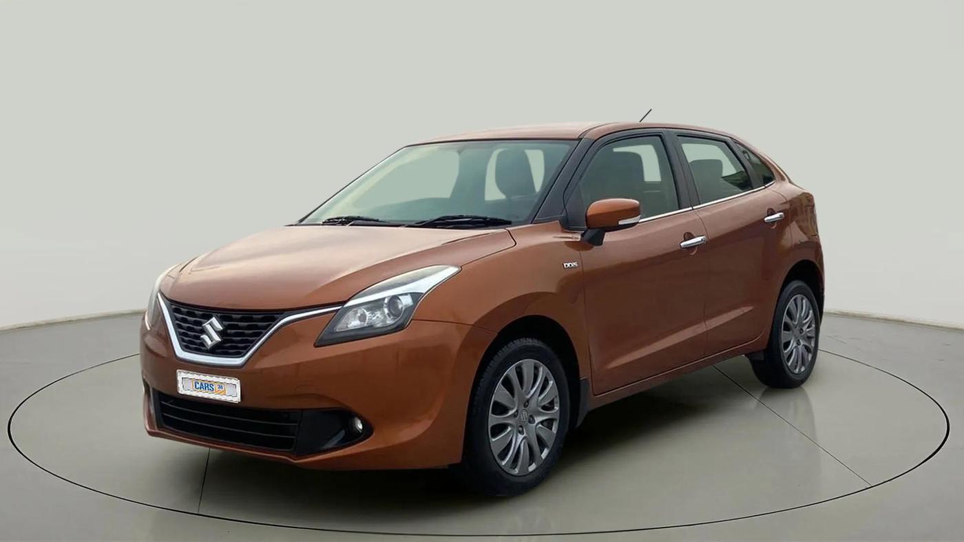 2017 Maruti Baleno ALPHA DIESEL 1.3, Diesel, Manual, 78,050 km, Left Front Diagonal