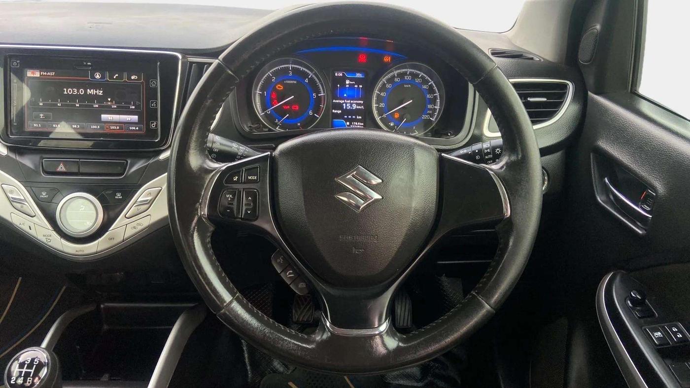 2017 Maruti Baleno ALPHA DIESEL 1.3, Diesel, Manual, 78,050 km, Steering Wheel Close Up