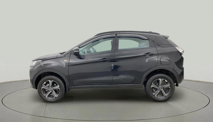 2023 Tata NEXON XZA PLUS LUX SUNROOF RED DARK PETROL, Petrol, Automatic, 9,454 km, Left Side