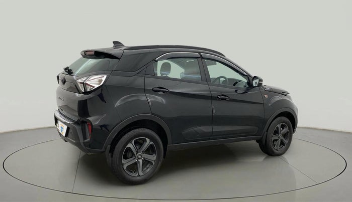 2023 Tata NEXON XZA PLUS LUX SUNROOF RED DARK PETROL, Petrol, Automatic, 9,454 km, Right Back Diagonal