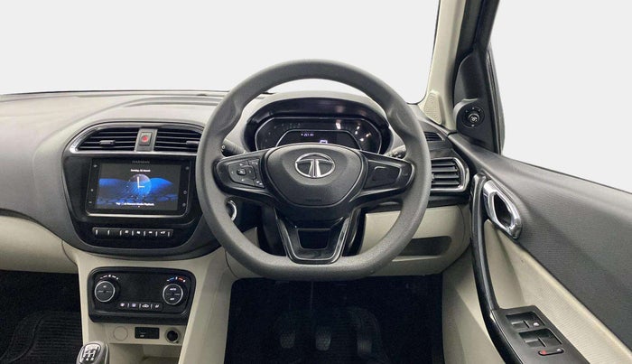 2022 Tata TIGOR XZ PLUS CNG, CNG, Manual, 20,085 km, Steering Wheel Close Up