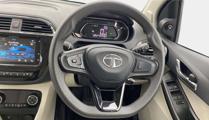 2023 Tata Tiago XZA PLUS PETROL, Petrol, Automatic, 13,196 km, Steering Wheel Close Up