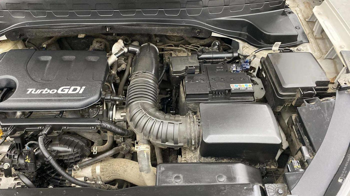 2022 KIA SONET HTX 1.0 IMT, Petrol, Manual, 20,342 km, Engine View - Left