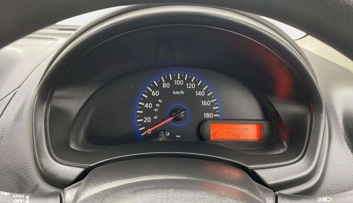 2018 Datsun Go T, Petrol, Manual, 17,428 km, Odometer Image