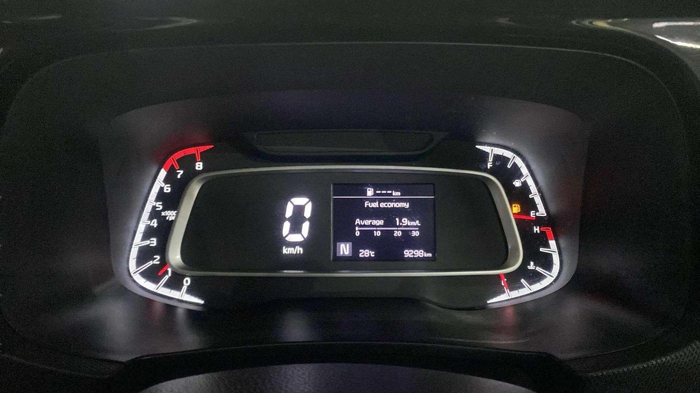 2021 KIA SONET HTX 1.0 IMT, Petrol, Manual, 9,575 km, Odometer Image
