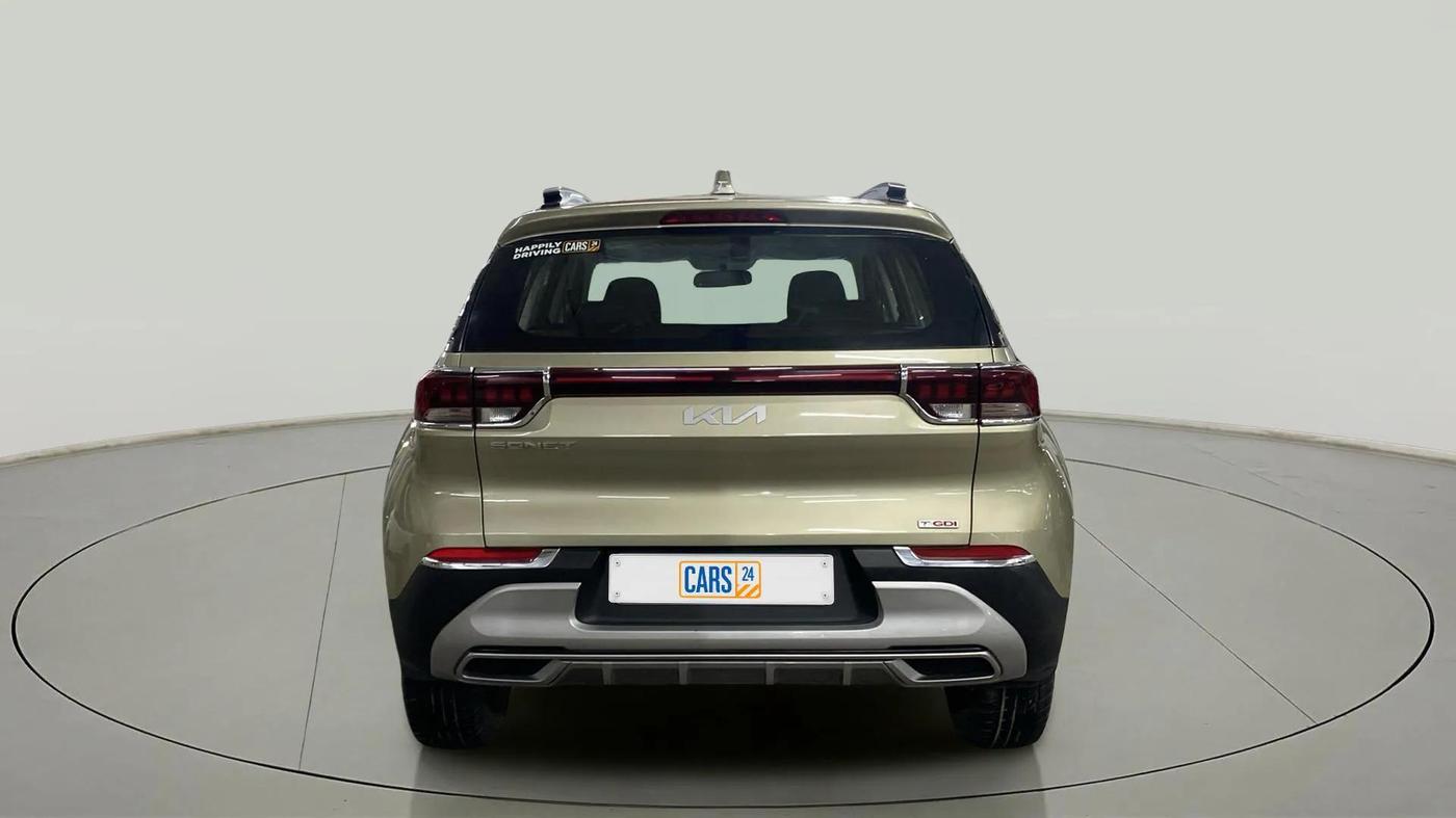 2021 KIA SONET HTX 1.0 IMT, Petrol, Manual, 9,575 km, Back/Rear